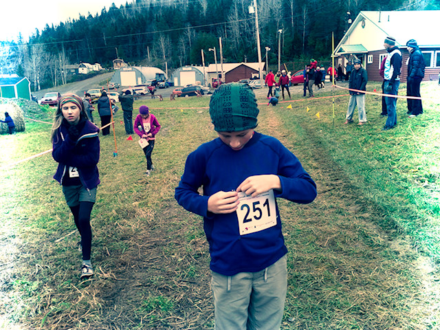 Matapedia - Pinning on race numbers