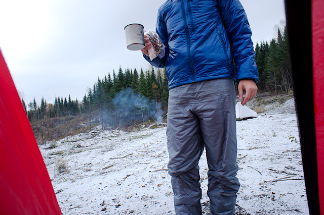 Men's blue rab jacket